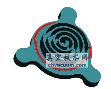 浮動(dòng)式渦旋干泵動(dòng)渦卷圖