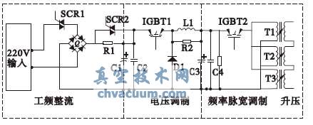 脈沖電源主回路原理圖